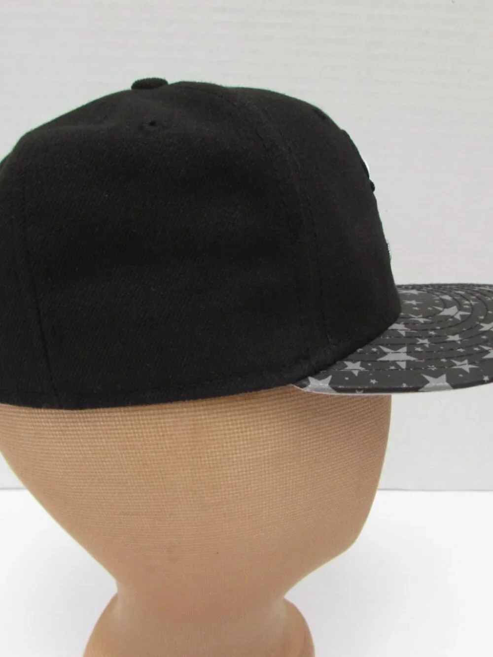Chicago Bulls Windy City New Era Youth Snapback Hat 9FIFTY Black Silver Stars
